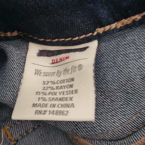 Nwt Torrid Denim Leggings 10s - Picture 4 of 6